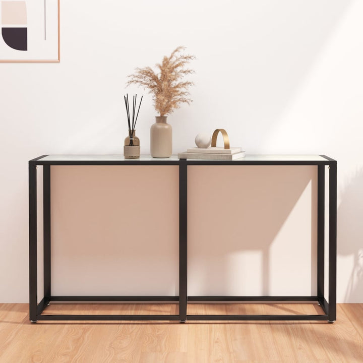 Masă Consolă, , 140X35X75,5 Cm, Sticlă Securizată