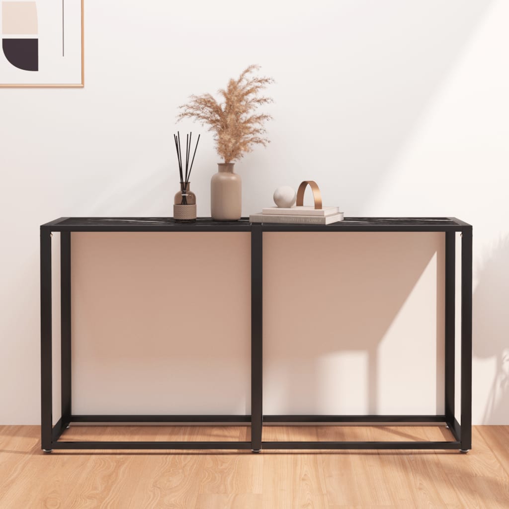 Masă Consolă, , 140X35X75,5 Cm, Sticlă Securizată