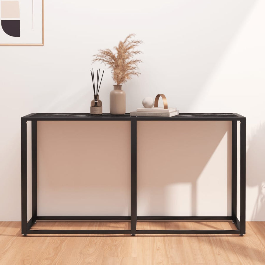 Masă Consolă, , 140X35X75,5 Cm, Sticlă Securizată