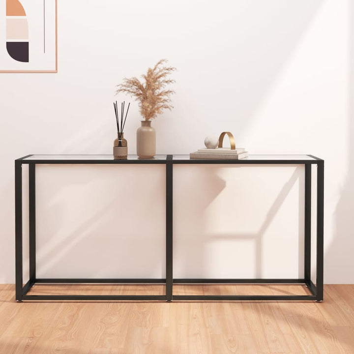 Masă Consolă, , 140X35X75,5 Cm, Sticlă Securizată