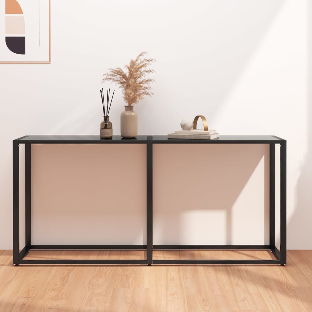 Masă Consolă, , 140X35X75,5 Cm, Sticlă Securizată