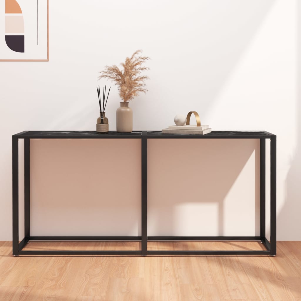 Masă Consolă, , 140X35X75,5 Cm, Sticlă Securizată