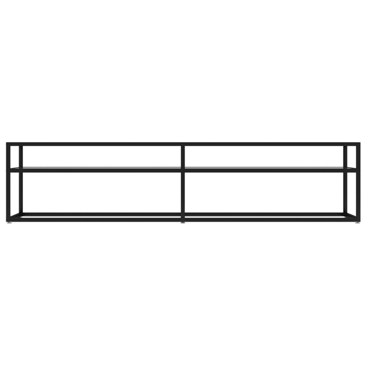 Comodă Tv, Transparent, 180X40X40,5 Cm, Sticlă Securizată