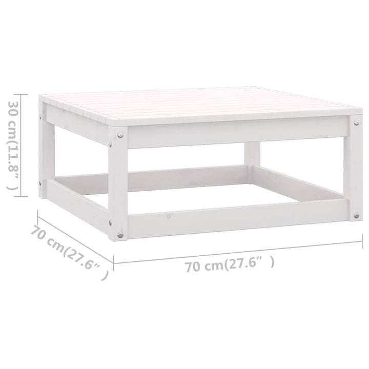 Set Mobilier De Grădină, 9 Piese, , Lemn Masiv De Pin
