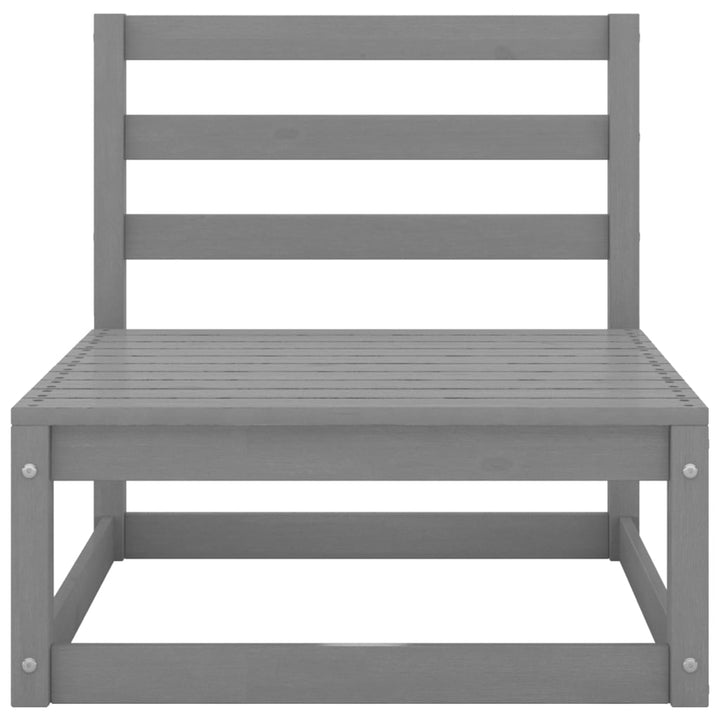 Set Mobilier De Grădină, 8 Piese, , Lemn Masiv De Pin