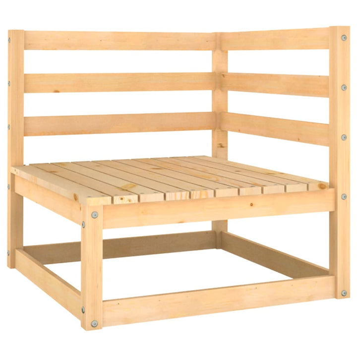Set Mobilier De Grădină, 5 Piese, Lemn Masiv De Pin