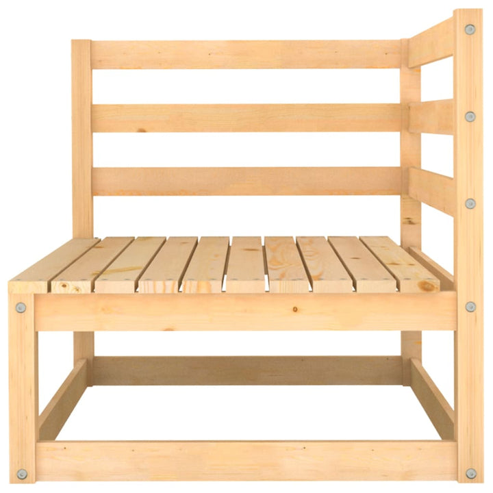 Set Mobilier De Grădină, 5 Piese, Lemn Masiv De Pin
