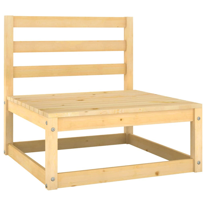 Set Mobilier De Grădină, 5 Piese, Lemn Masiv De Pin