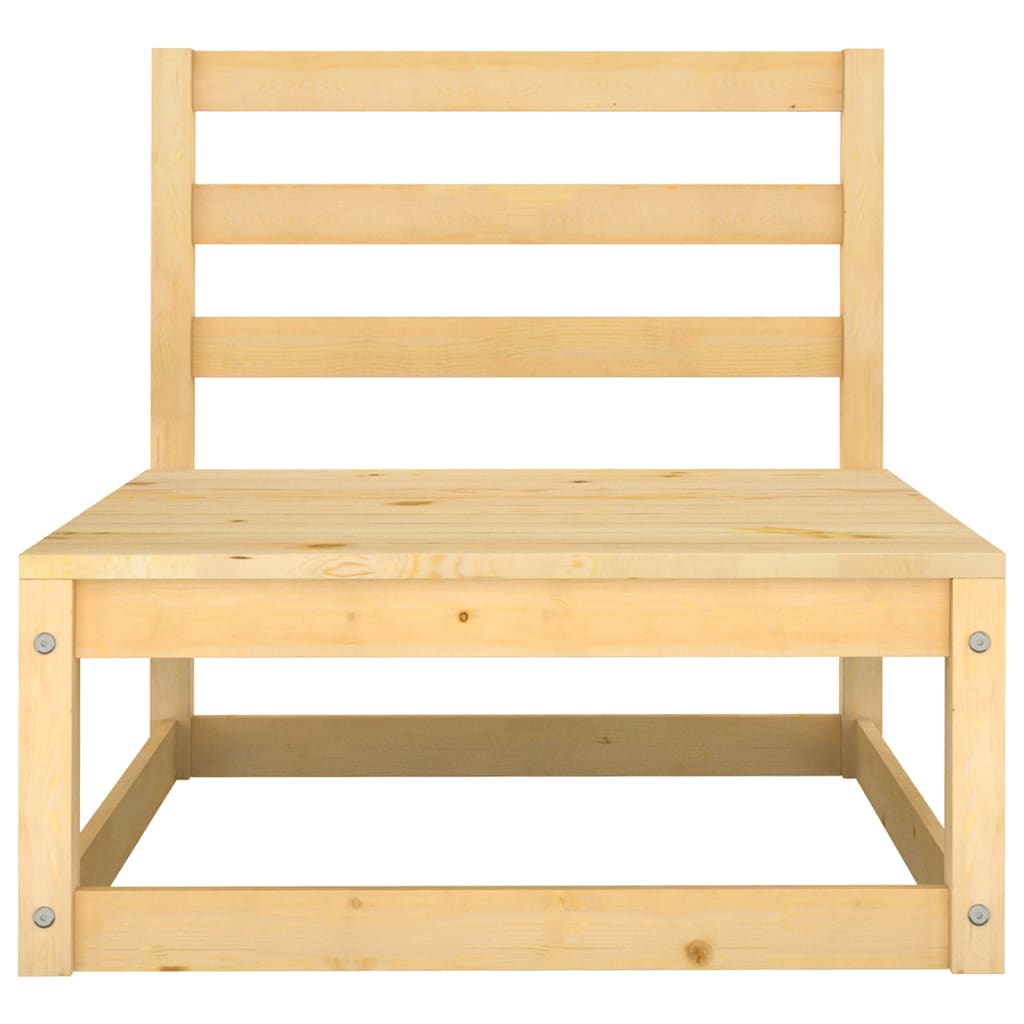 Set Mobilier De Grădină, 5 Piese, Lemn Masiv De Pin