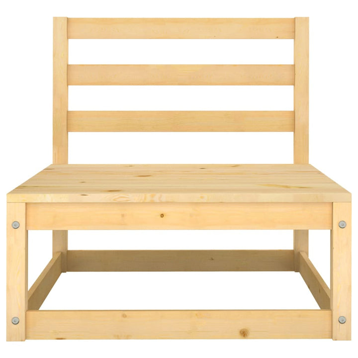 Set Mobilier De Grădină, 5 Piese, Lemn Masiv De Pin