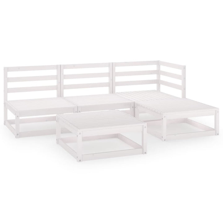 Set Mobilier De Grădină, 4 Piese, , Lemn Masiv De Pin