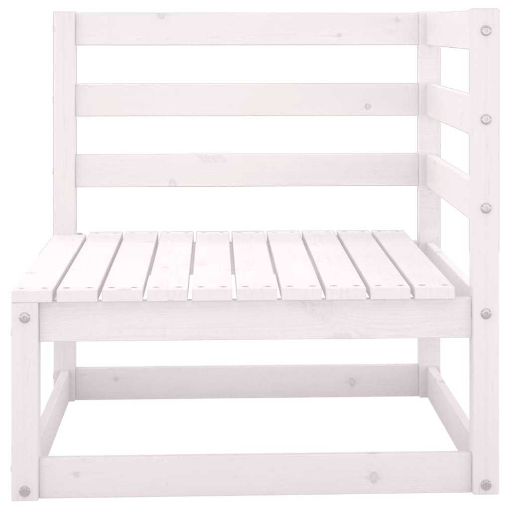 Set Mobilier De Grădină, 7 Piese, , Lemn Masiv De Pin