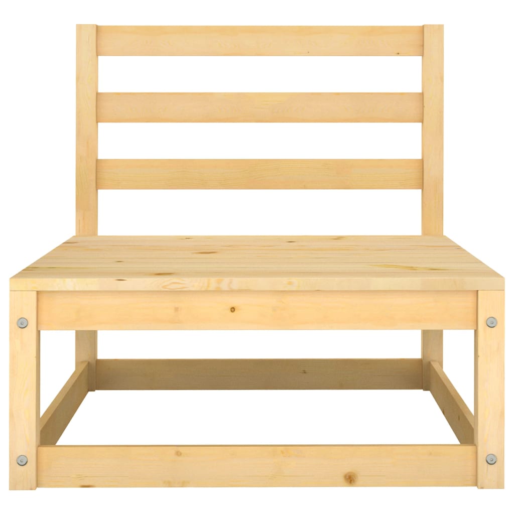 Set Mobilier De Grădină, 5 Piese, Lemn Masiv De Pin