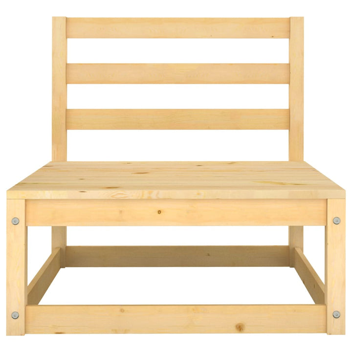Set Mobilier De Grădină, 5 Piese, Lemn Masiv De Pin