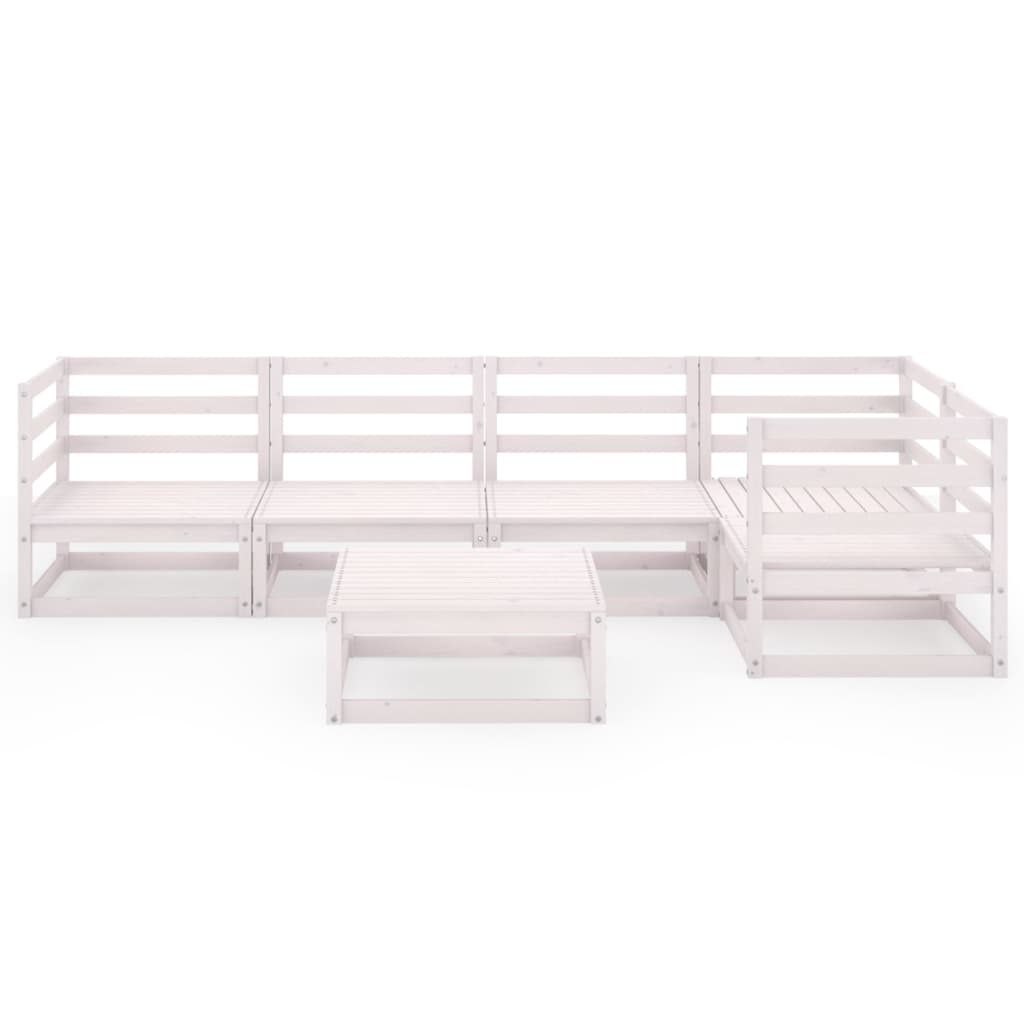 Set Mobilier De Grădină, 6 Piese, , Lemn Masiv De Pin
