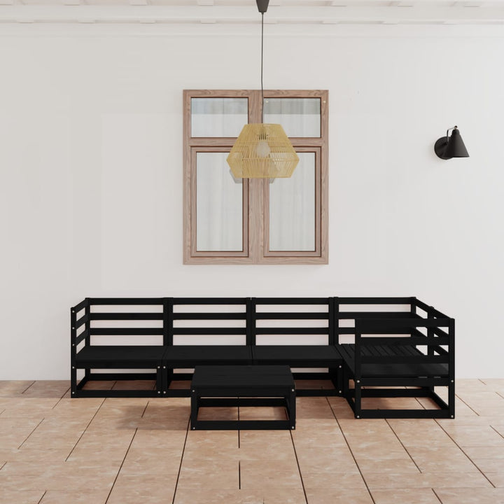 Set Mobilier De Grădină, 6 Piese, , Lemn Masiv De Pin