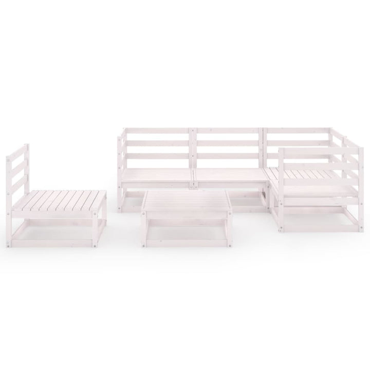 Set Mobilier De Grădină, 6 Piese, , Lemn Masiv De Pin