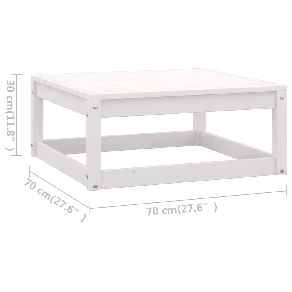 Set Mobilier De Grădină, 8 Piese, , Lemn Masiv De Pin