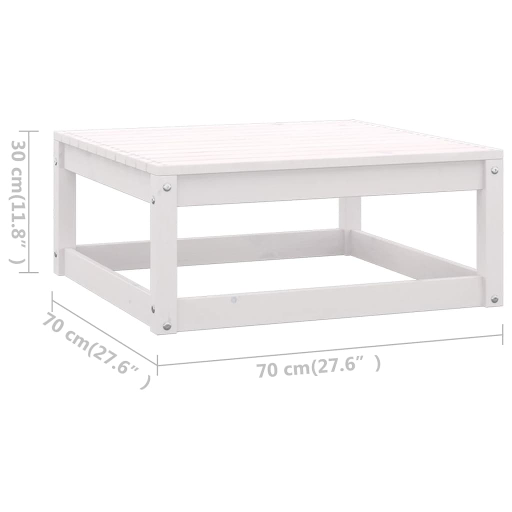 Vixl Set Mobilier De Grădină Cu Perne, 9 Piese, Lemn Masiv De Pin