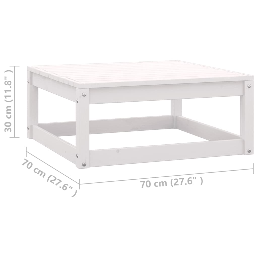 Vixl Set Mobilier Grădină Cu Perne, 11 Piese, , Lemn Masiv Pin