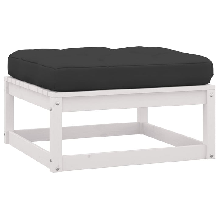 Vixl Set Mobilier Grădină Cu Perne, 11 Piese, , Lemn Masiv Pin