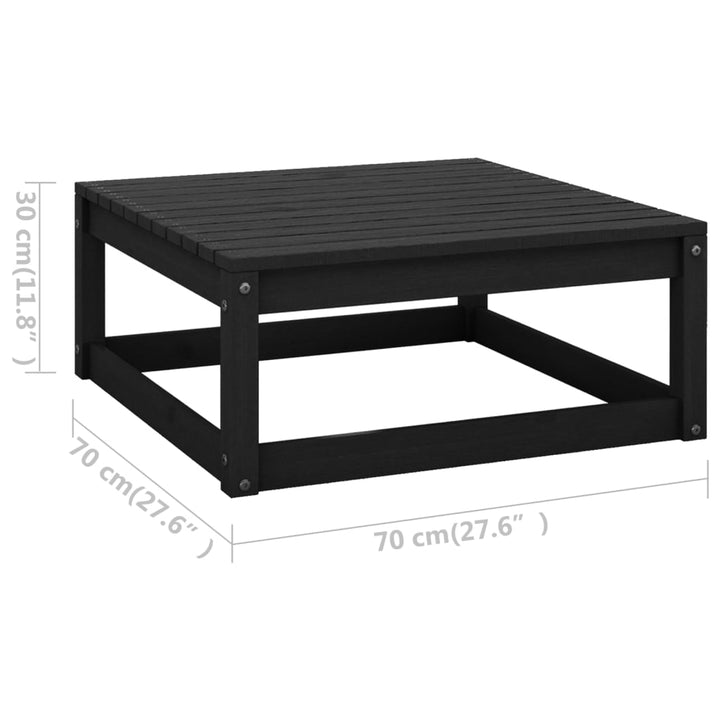 Vixl Set Mobilier Grădină Cu Perne, 7 Piese, , Lemn Masiv Pin