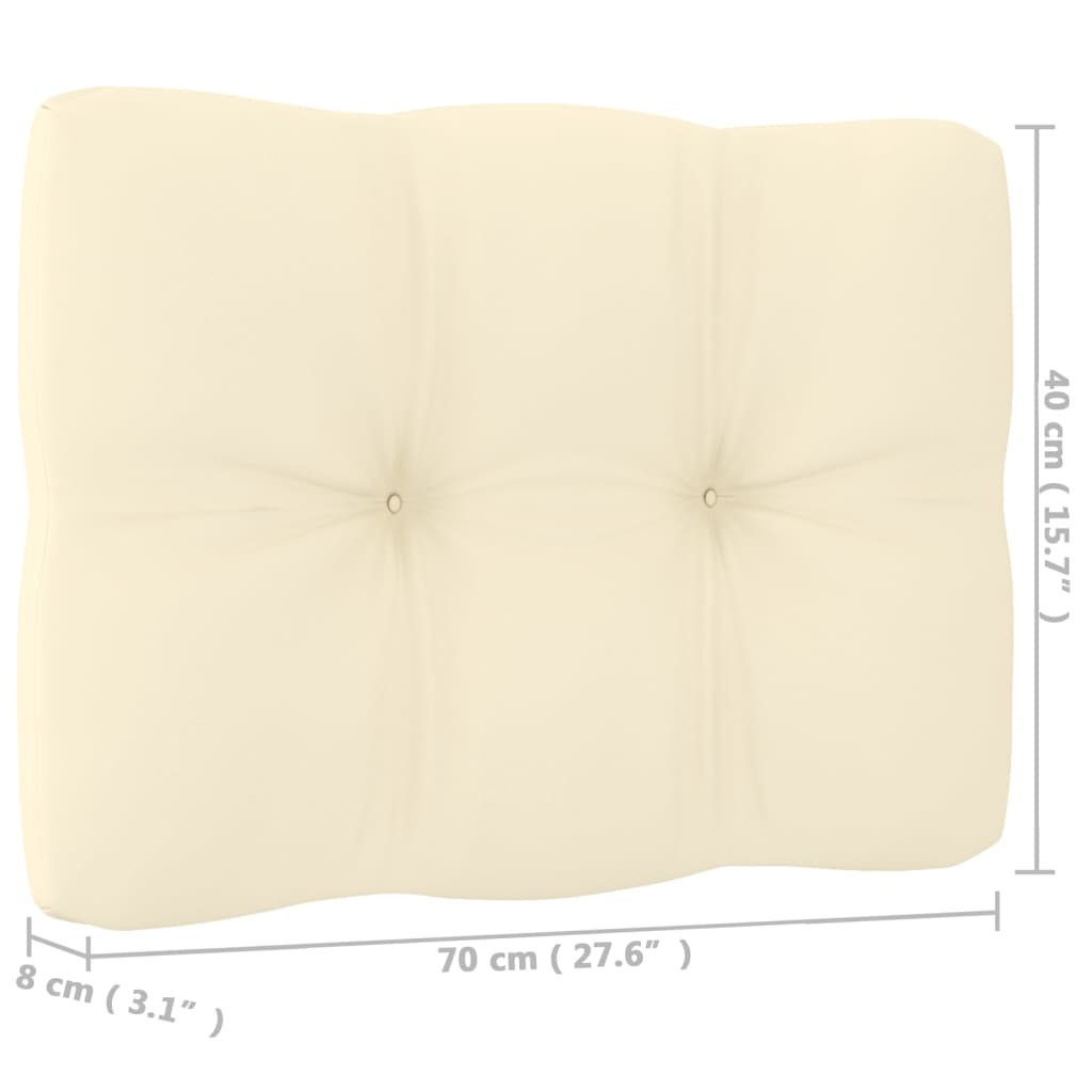 Set Mobilier Grădină, Perne, 8 Piese, Lemn Masiv Pin