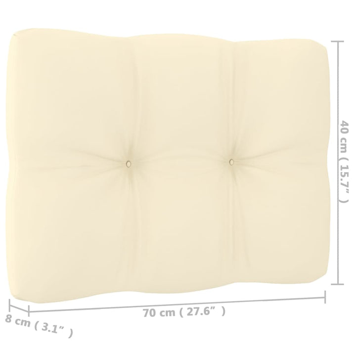 Set Mobilier Grădină, Perne, 8 Piese, Lemn Masiv Pin