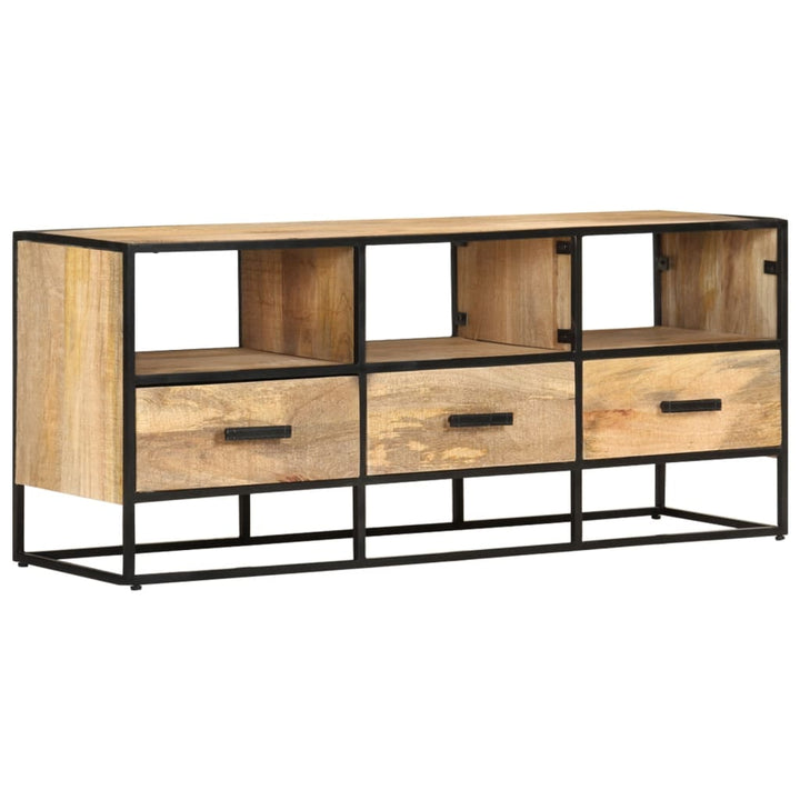 Comodă Tv, 110X30X45, Lemn Masiv De Acacia