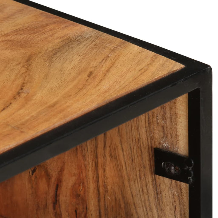Comodă Tv, 110X30X45, Lemn Masiv De Acacia