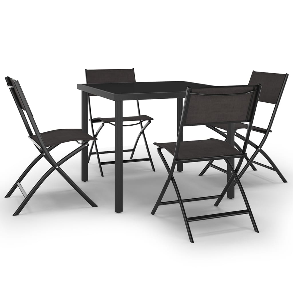 Set Mobilier De Exterior, 5 Piese, Oțel