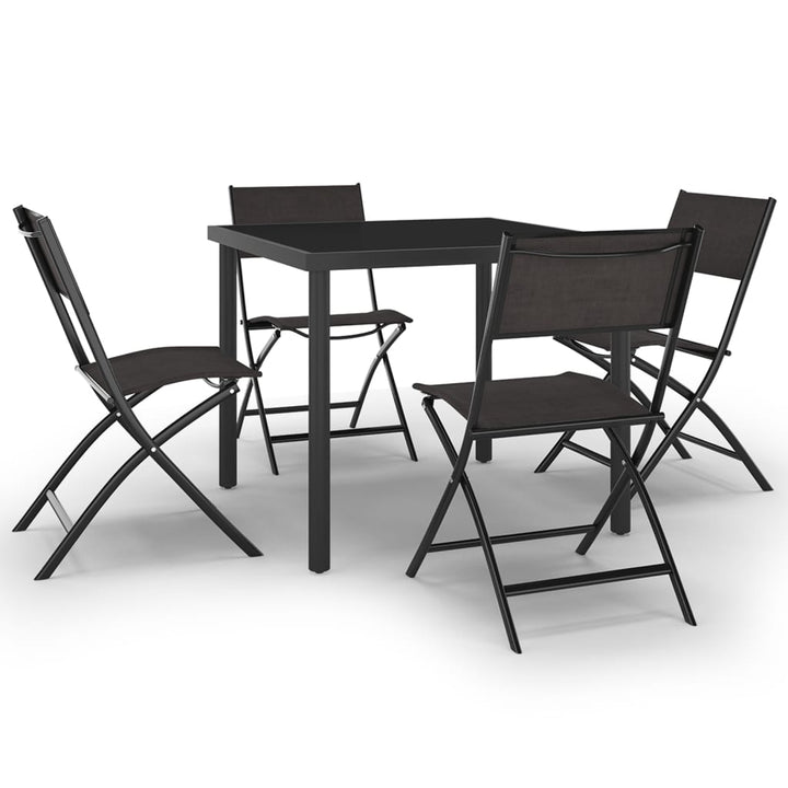 Set Mobilier De Exterior, 5 Piese, Oțel