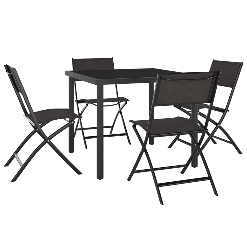 Set Mobilier De Exterior, 5 Piese, Oțel