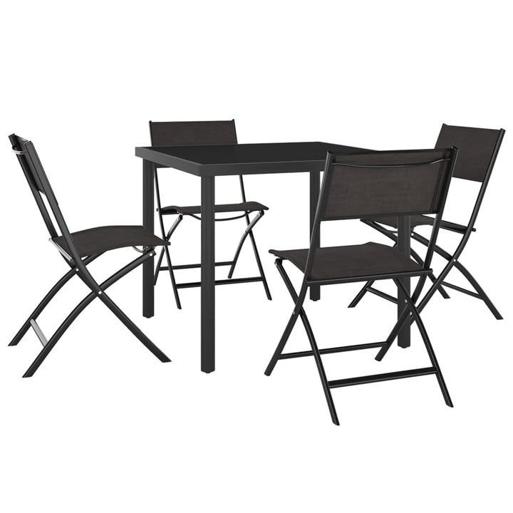 Set Mobilier De Exterior, 5 Piese, Oțel