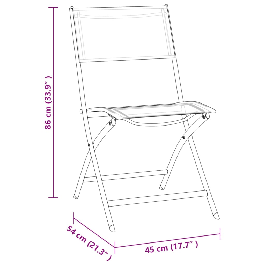 Set Mobilier De Exterior, 5 Piese, Oțel