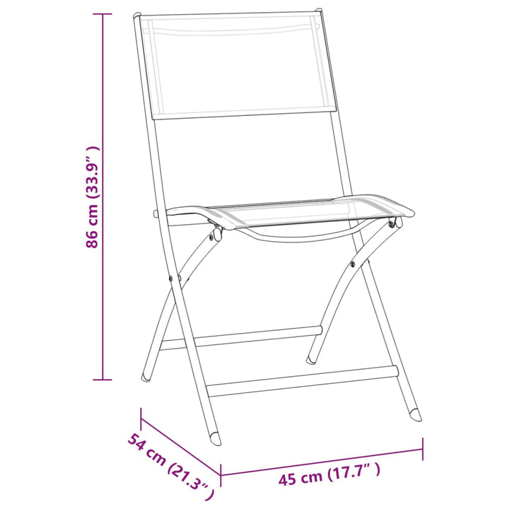 Set Mobilier De Exterior, 5 Piese, Oțel