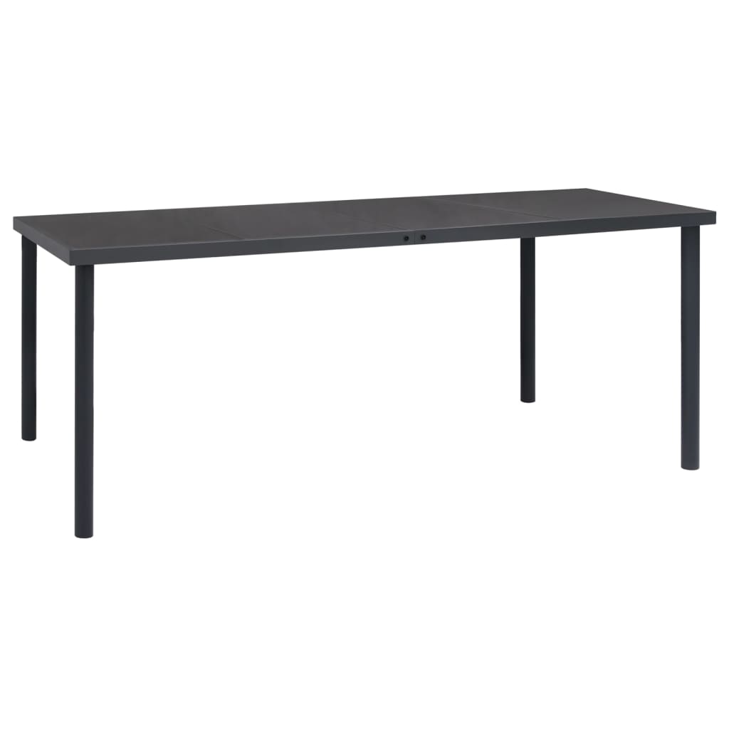 Set Mobilier De Exterior, 7 Piese, Oțel