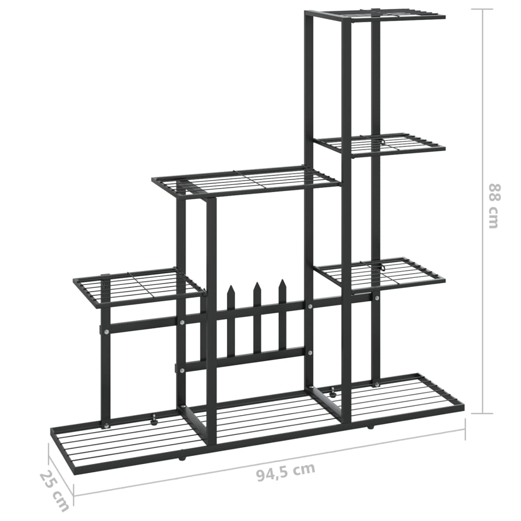 Suport Pentru Flori, 94,5X25X88 Cm, , Metal