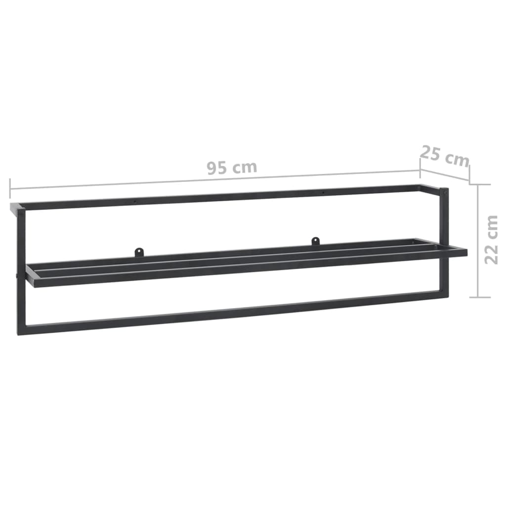 Suport De Prosoape, , 95X25X22 Cm, Fier