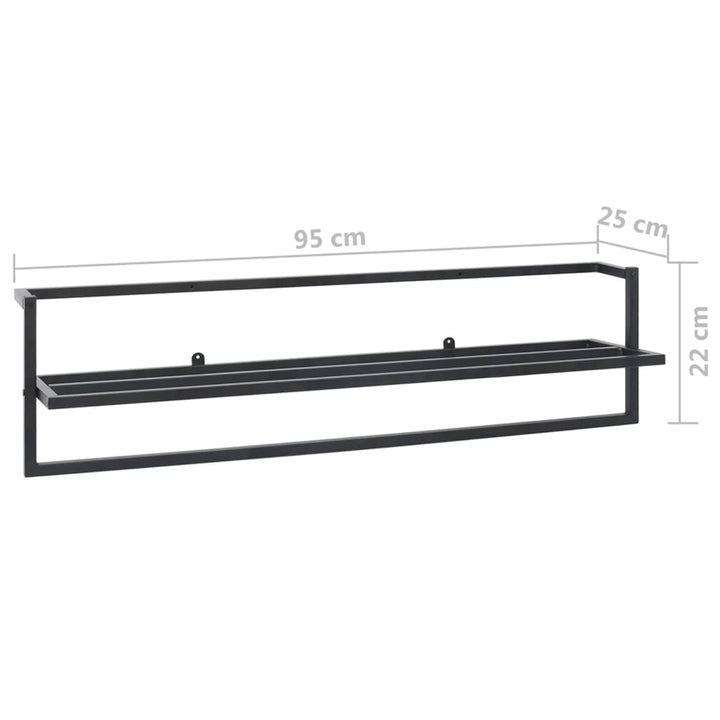 Suport De Prosoape, , 95X25X22 Cm, Fier