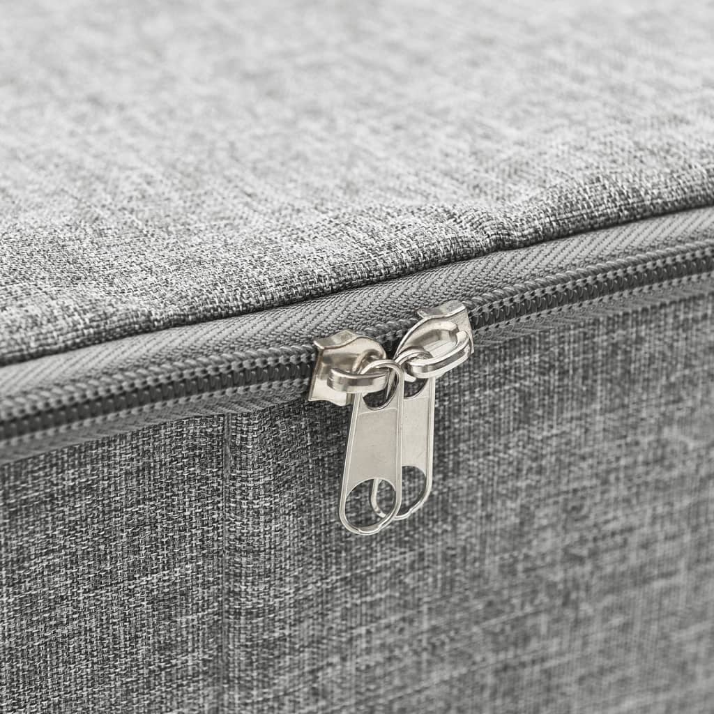 Cutii De Depozitare 2 Buc. 70X40X18 Cm Material Textil