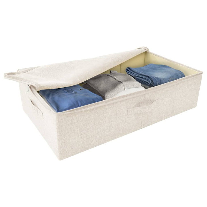 Cutii De Depozitare 2 Buc. 70X40X18 Cm Material Textil