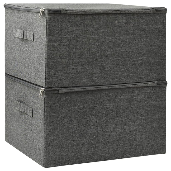 Cutii De Depozitare 2 Buc. 43X34X23 Cm Material Textil