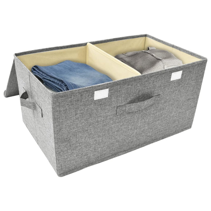 Cutii De Depozitare 2 Buc. 50X30X25 Cm Material Textil