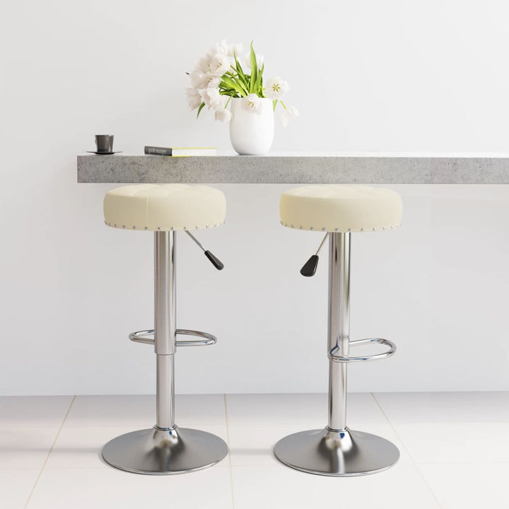 Scaune De Bar, 2 Buc., , Material Textil