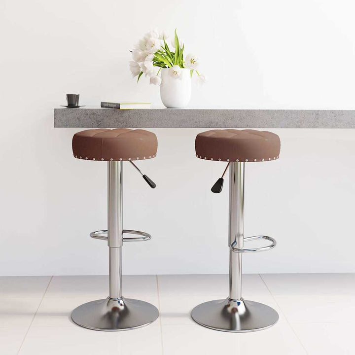 Scaune De Bar, 2 Buc., , Material Textil