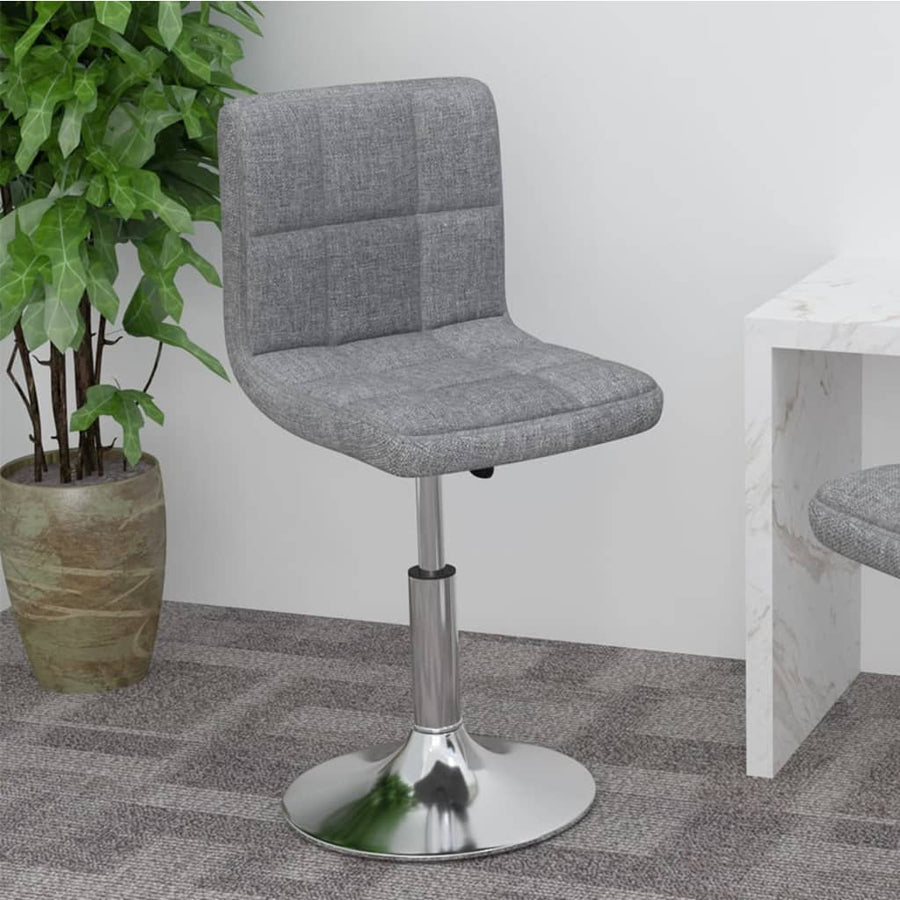 Scaun De Bar Pivotant, , Material Textil