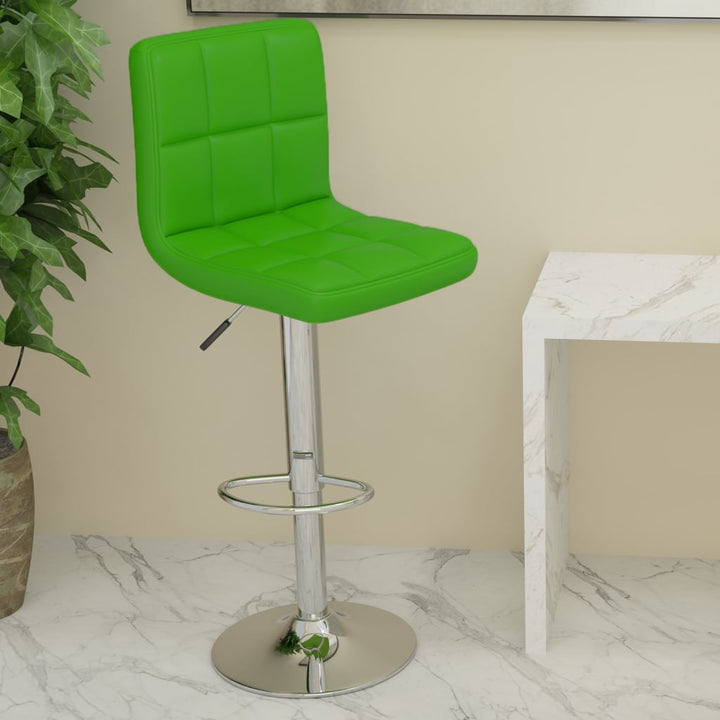 Scaune De Bar, 2 Buc., , Piele Ecologică