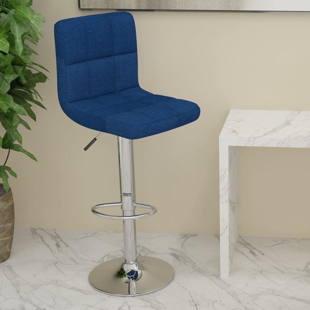 Scaune De Bar, 2 Buc., , Material Textil