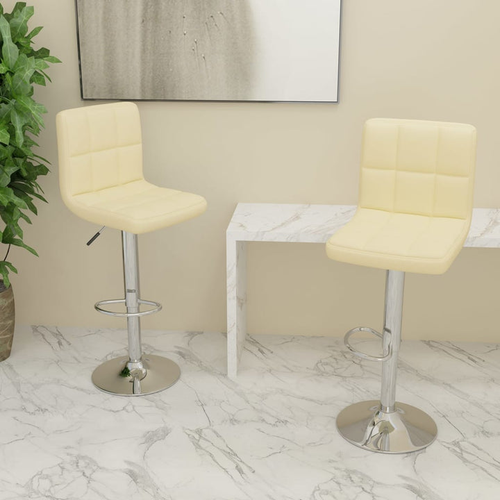 Scaune De Bar, 2 Buc., , Material Textil